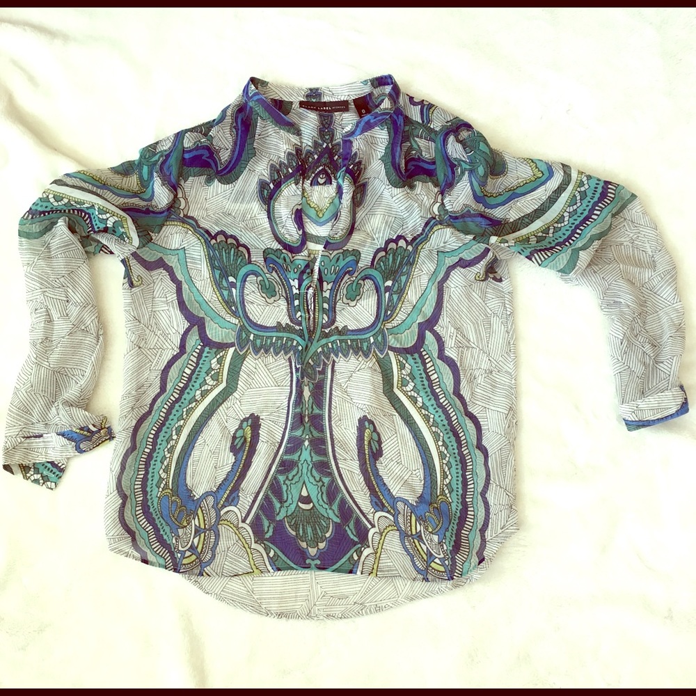Chico's black label tunic